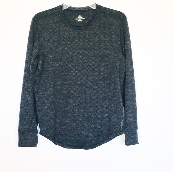 Prana Tops - Prana long sleeve pull over athletic top gray